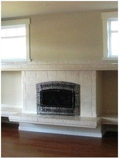 The Raised Fireplace and Mantle features dual pict