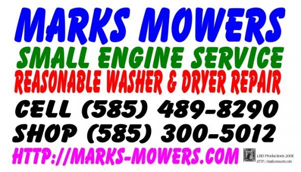 Marks Mowers / Reasonable Washer & Dryer Repair