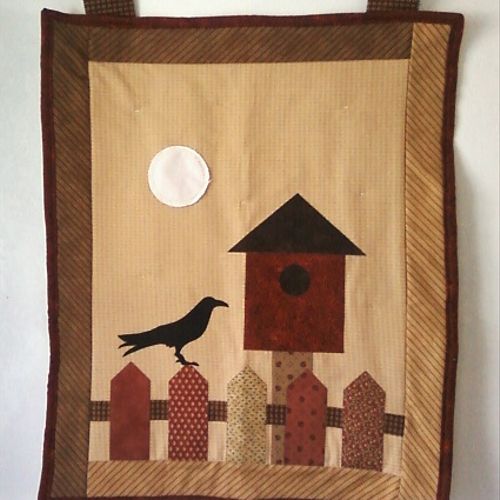 My own design, Country Crow Wall Hanging
