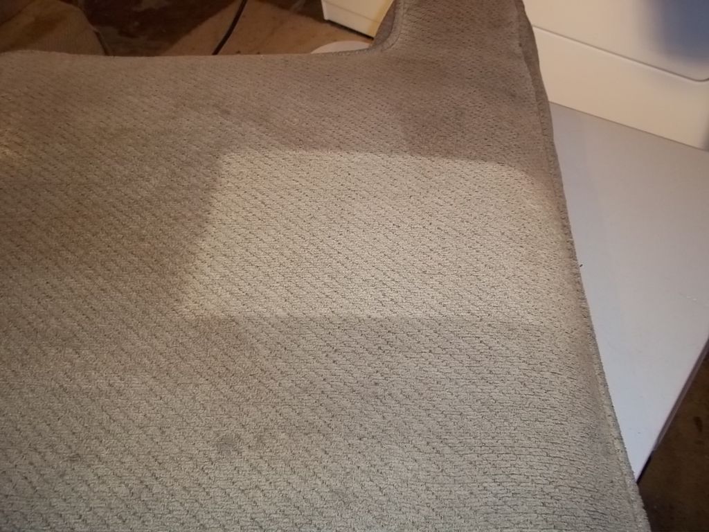 A customers favorite chair that hadn't been cleane