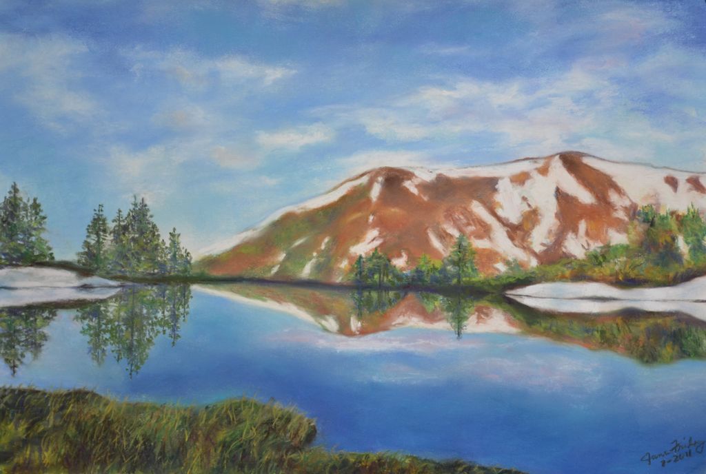 Crested Butte, Colorado - Pastel