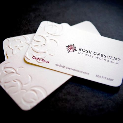 Logo & Letterpress Business Card Design