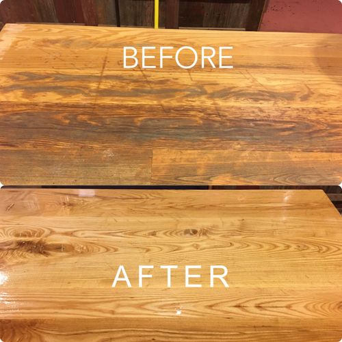 Most recent* City Barbecue Countertop refinished  