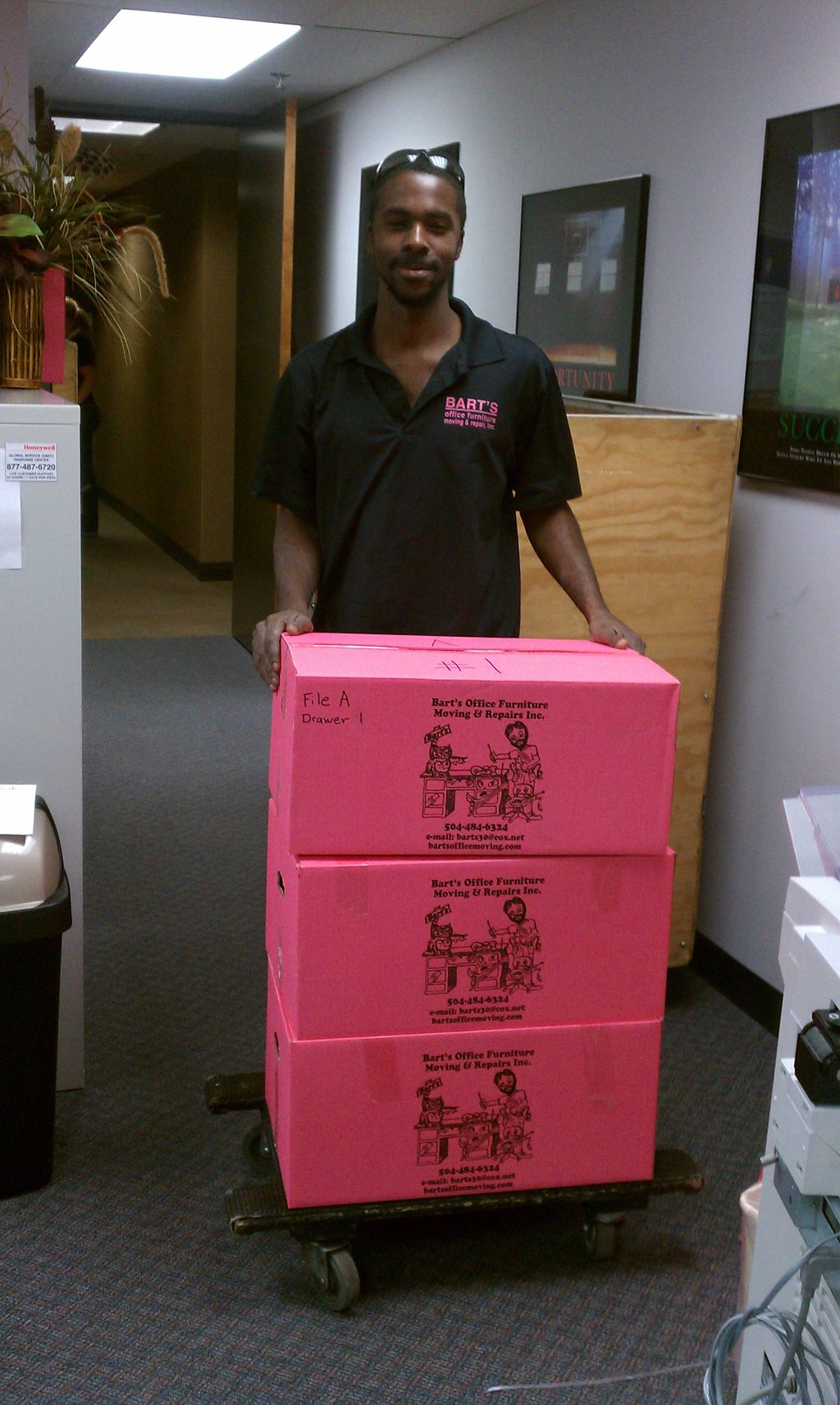 When you purchase our Pink Moving Boxes, a portion