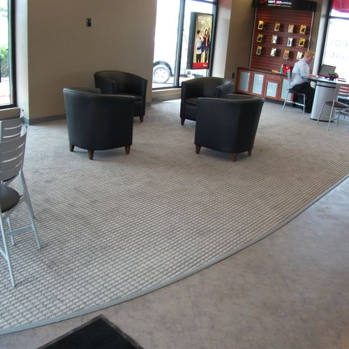 Verizon Wireless Store Pensacola Carpet and Resile