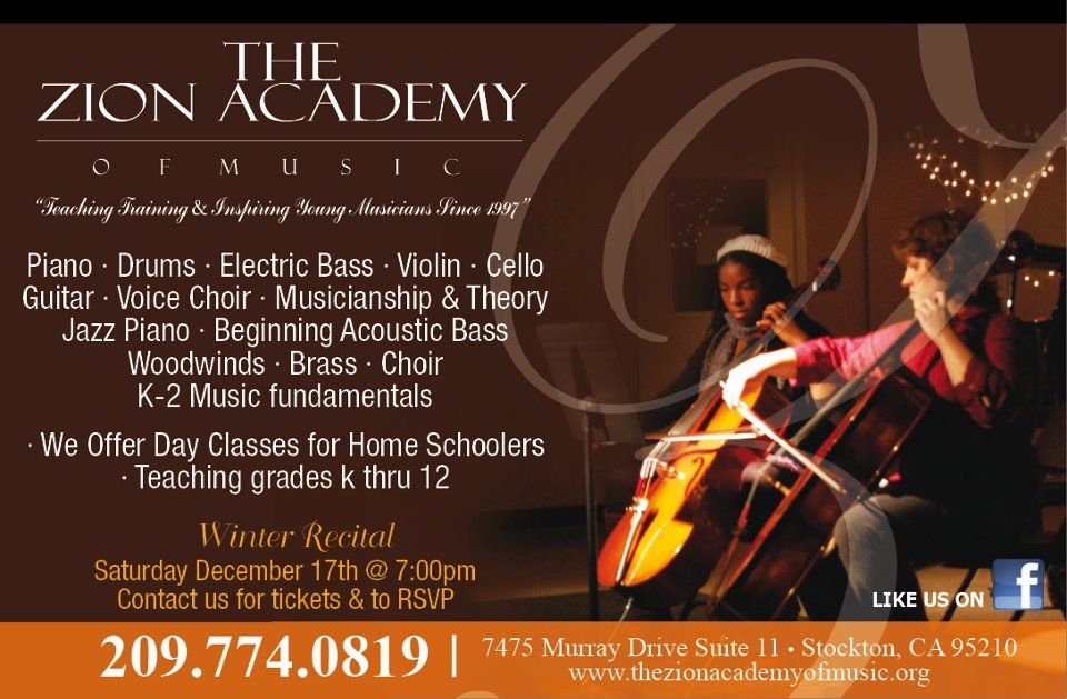 Look for our ad in the November issue of San Joaqu