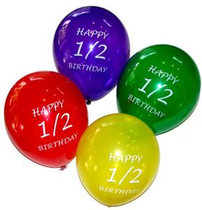 Half Birthday Parties