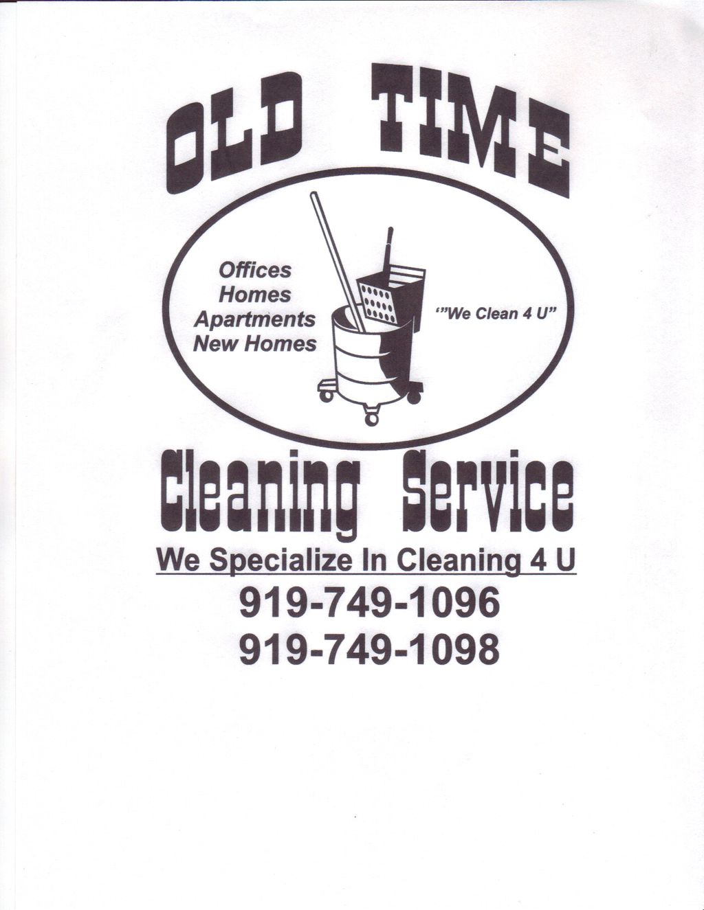 Old Time Cleaning Service