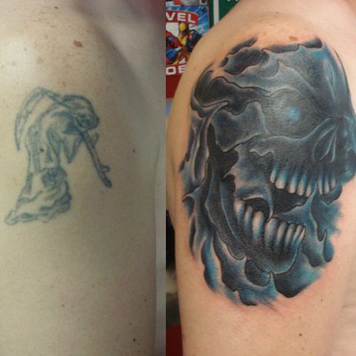 Before and After Coverup