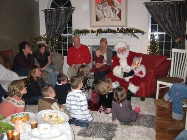 Santa (and all our characters) is happy to read st