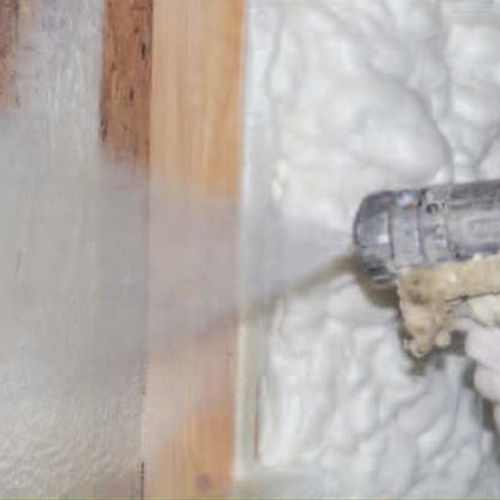 Spray Foam Insulation is our Specialty!