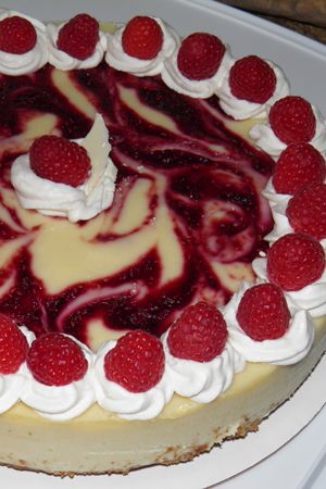 RAPSBERRY WHITE CHOCOLATE SWIRL