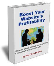 Free Internet Marketing eBook by Webmaster Ray wit