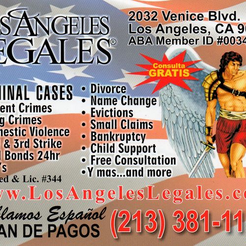 Fast & Affordable CALL NOW! 

Los Angeles Legales 