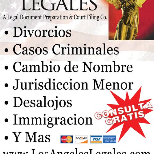 Fast & Affordable Legal Aid ! 

Los Angeles Legale