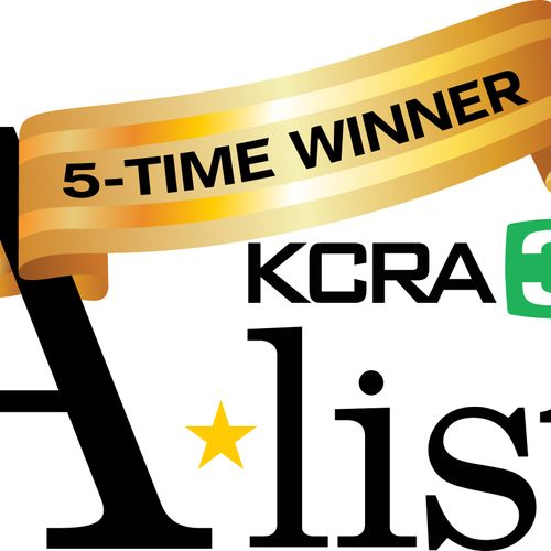 Winner of the KCRA A-List for 5 consecutive years!