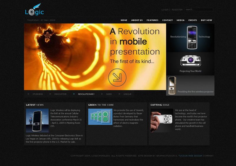 This is an example of a more fancier theme for a w