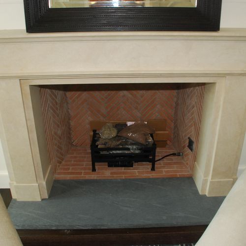 We're experts at cleaning and restoring fireplace 