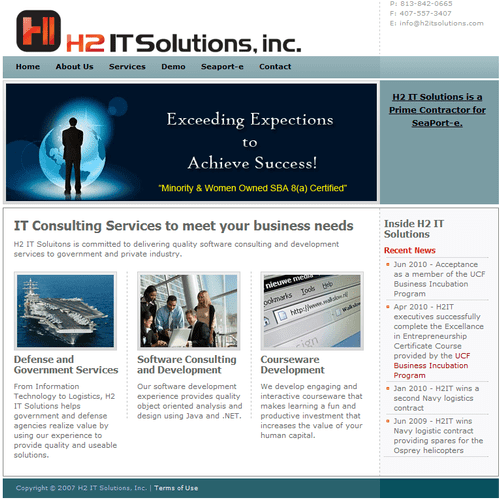 H2 IT Solutions, Inc. Company Website