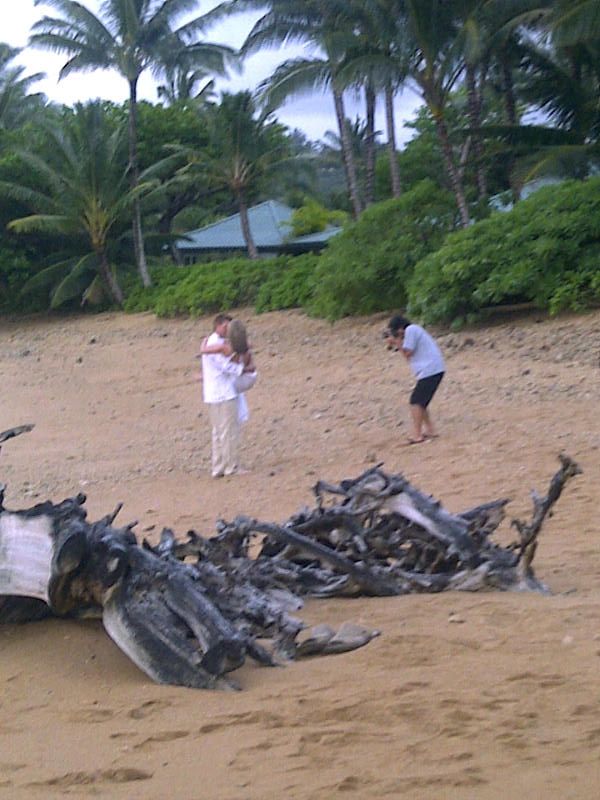 photos on Anini Beach, Kauai
