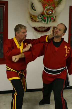 Sifu McCoy and Sifu Darren who runs our Pennington