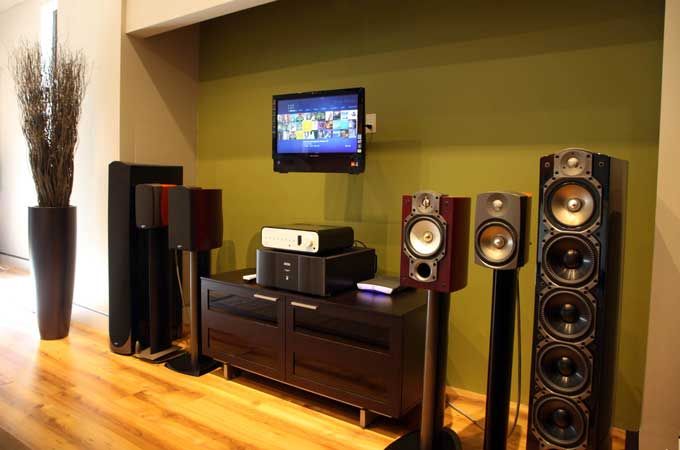 We display the highest performance audio products 