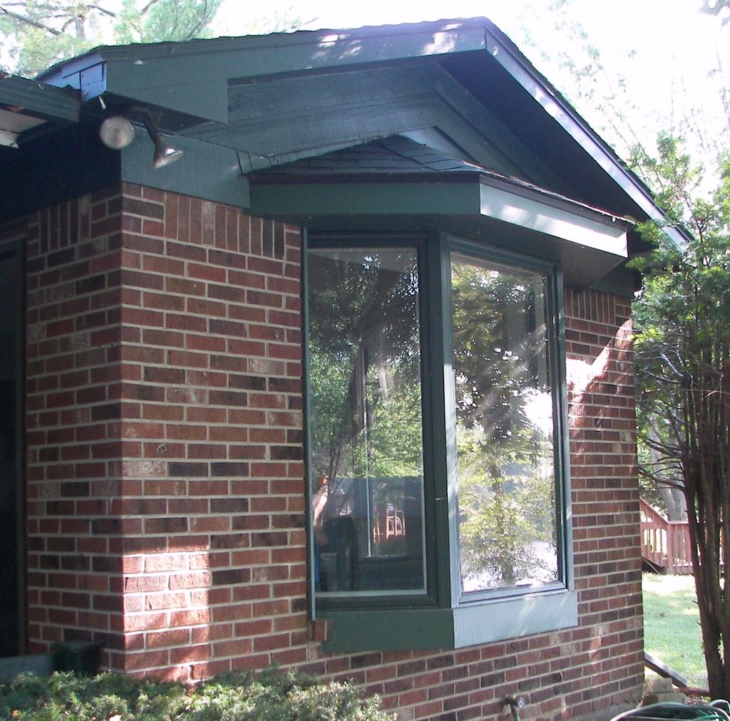 Bay window addition by Nick's Custom Construction.