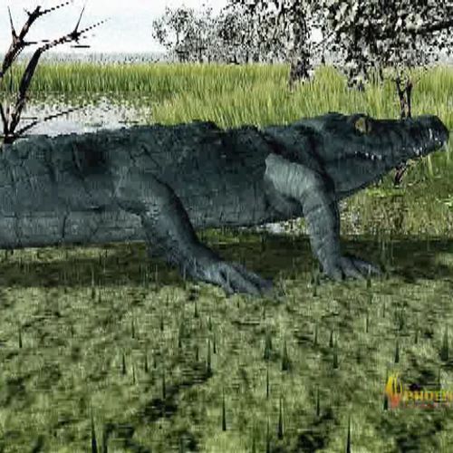Animated alligator for a Disney national broadcast