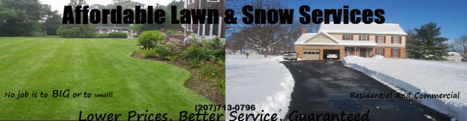 Affordable Lawn & Snow