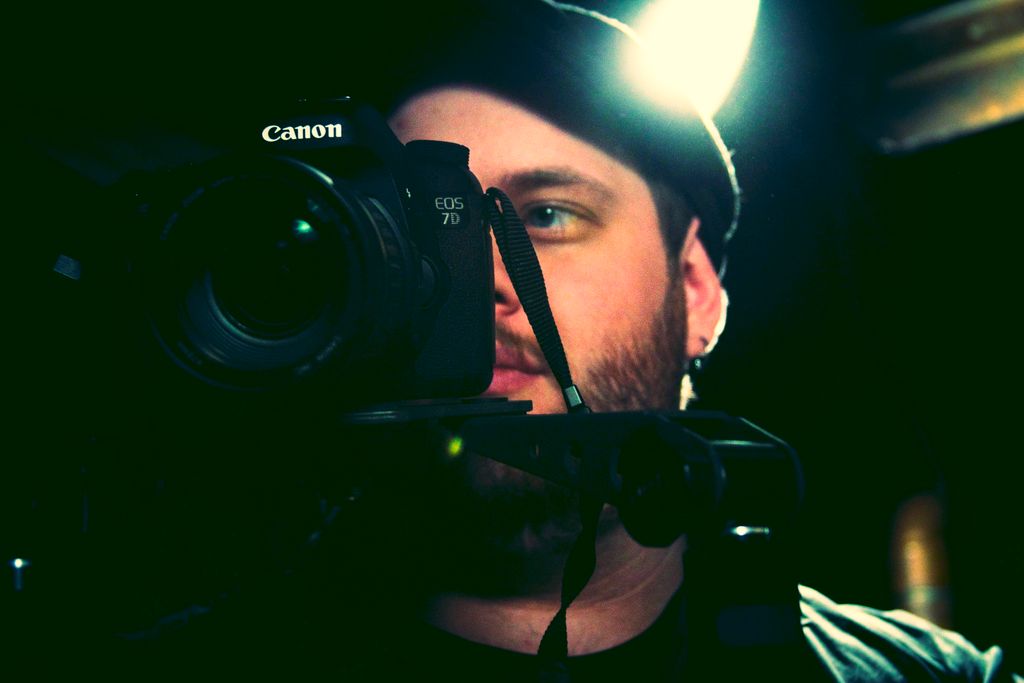 Our Director of Video Production, doing his thing!