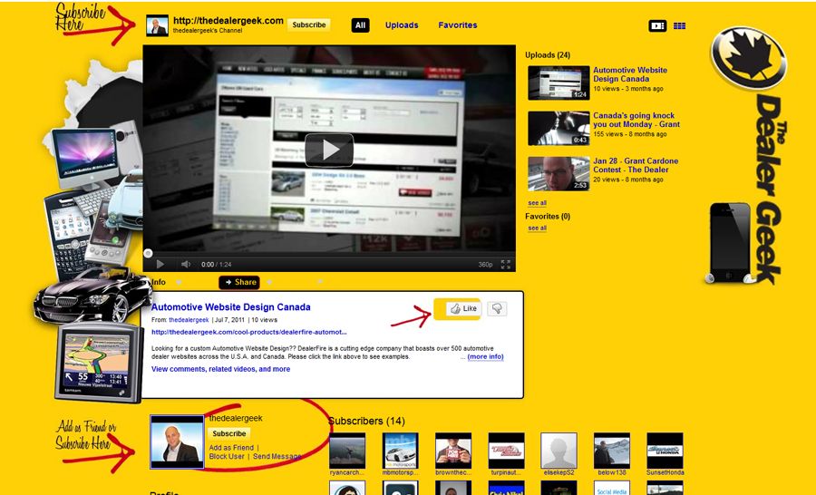 Projects and media