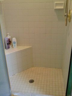 After- another of same shower