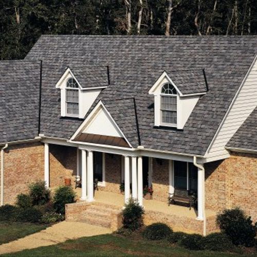 Only the best shingles to roof your house.