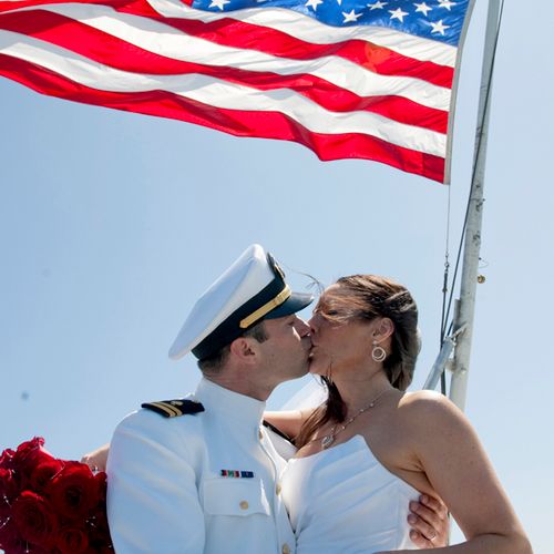 San Diego Military Wedding Photography © Guided By