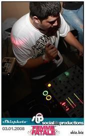DJ 808 throwing down at the Loft downtown Atlanta