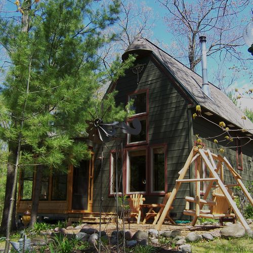 Wisconsin northwoods cabin