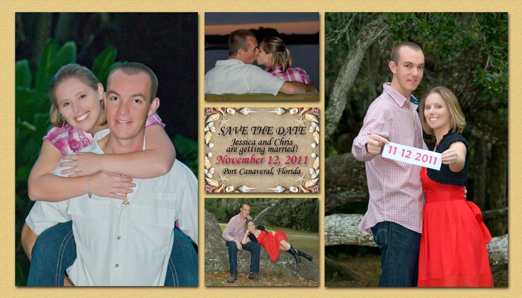 Custom Designed Save the Date