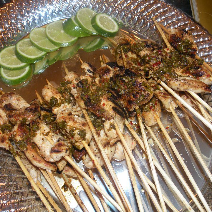Margarita Chicken Skewers!