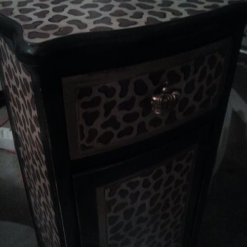 Custom painted furniture, let me dress up your old