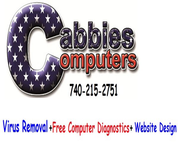Cabbies Computers logo and Phone