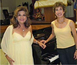 Performing with soprano, Lois Steinberg!