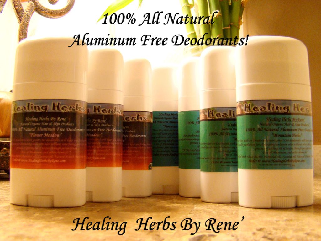 Natural deodorants