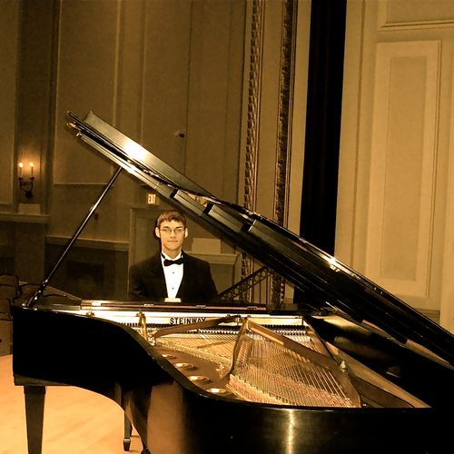 One of my students at his senior recital held in S