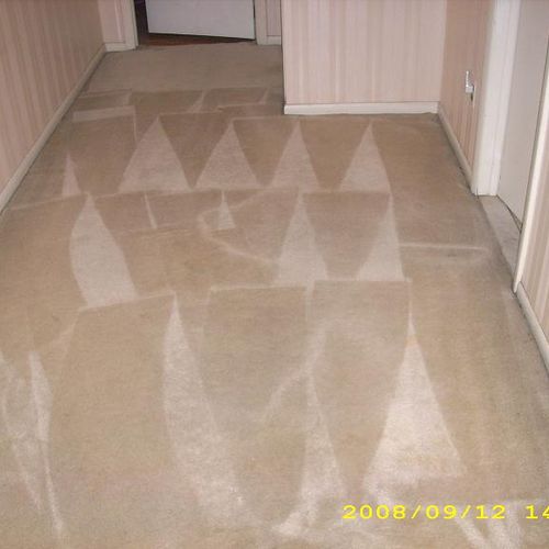 Hallway carpet (AFTER)
