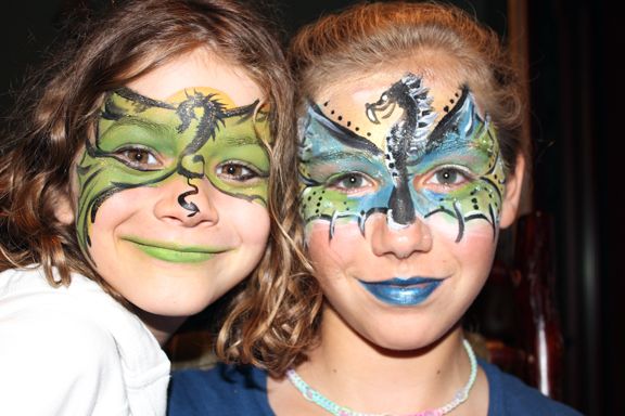 Fantasy Faces Face Painting
