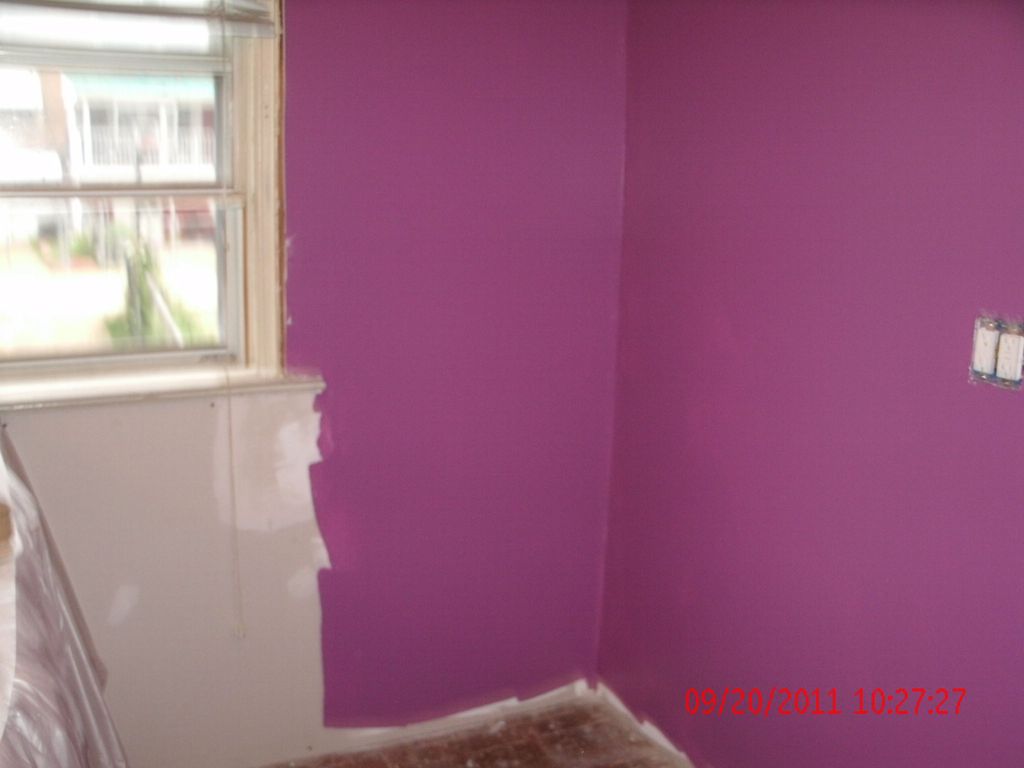 custom paint kitchen prep
