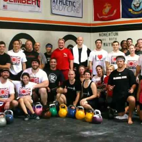 IR hosted a one hour kettlebell long cycle charity