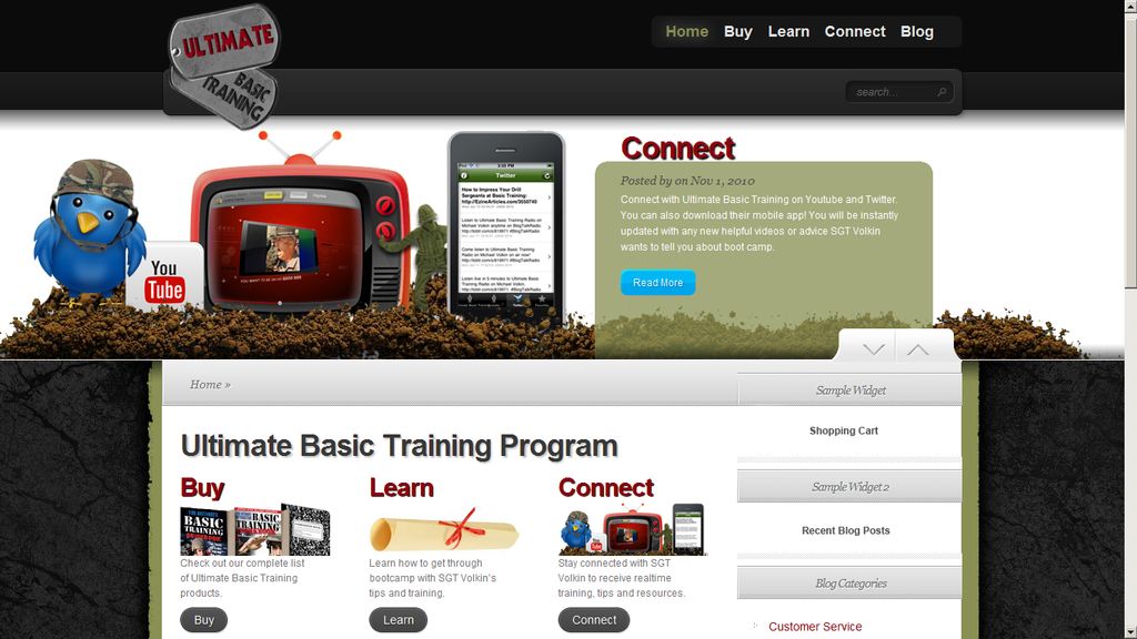 Our Client:  Mike Volkin's Web Design