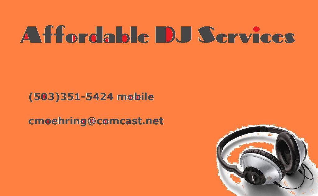 Affordable DJ Services