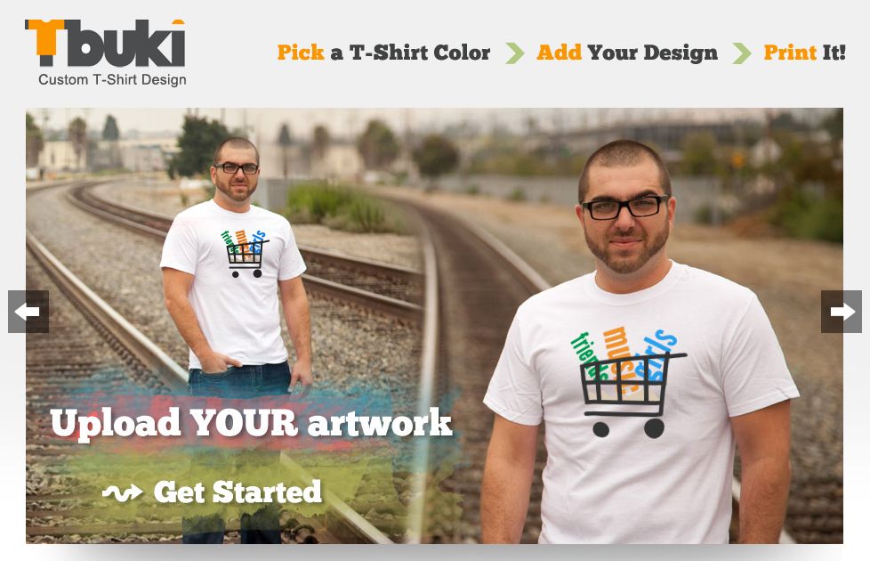 Design your own T-Shirts at Tbuki.com!